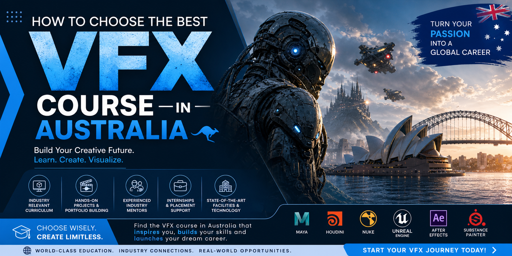 Read more about the article How to Choose the Best VFX Course in Australia